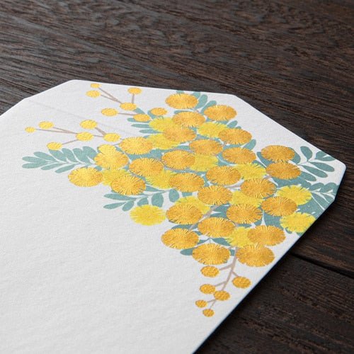 Seasons Silk-Print Envelope / MIDORI - Image 6
