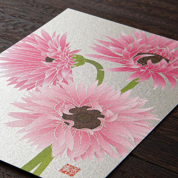 [Limited] Seasons Spring Silk-Print Postcard / MIDORI - Image 11