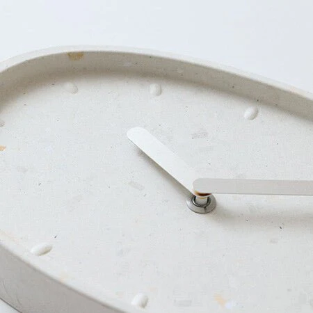 SHIKI CLOCK Mix Lightweight Wall Clock Upcycled Design / TAISEI - Image 4