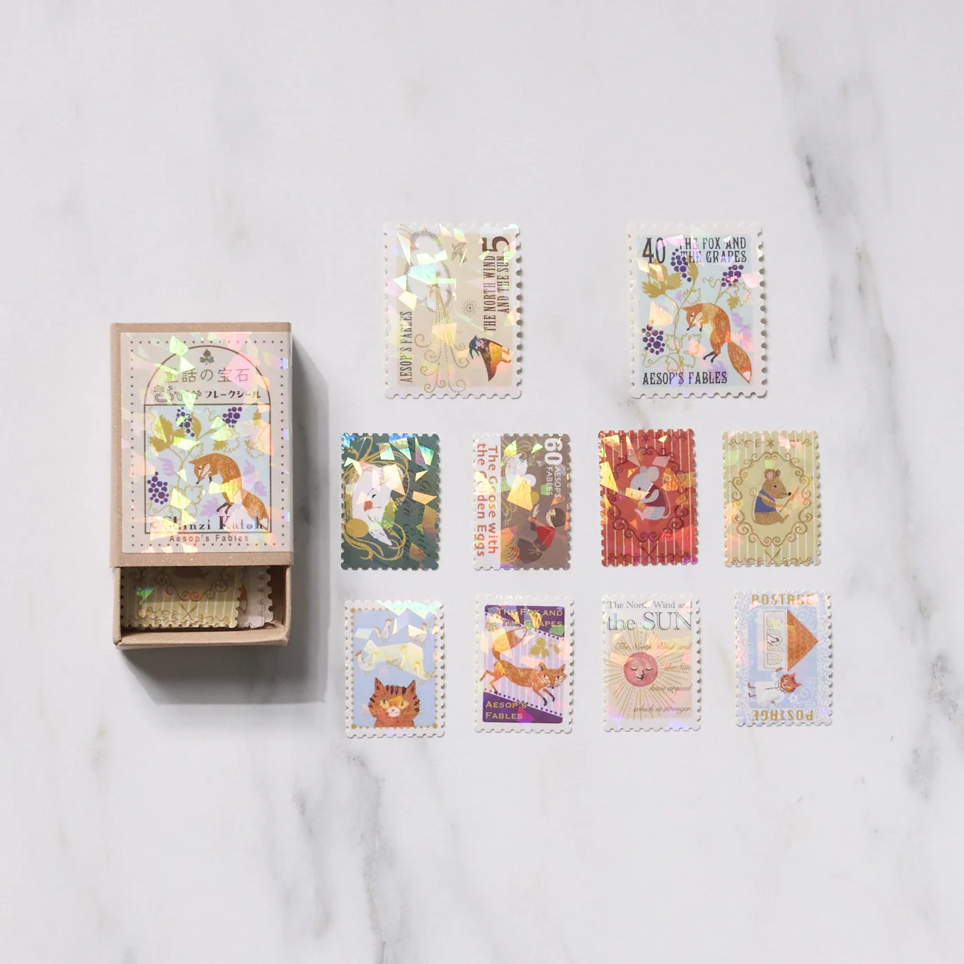 Shinzi Katoh Kirapika Flake Stickers - Fairy Tale Jewels / Seal Do - Image 3