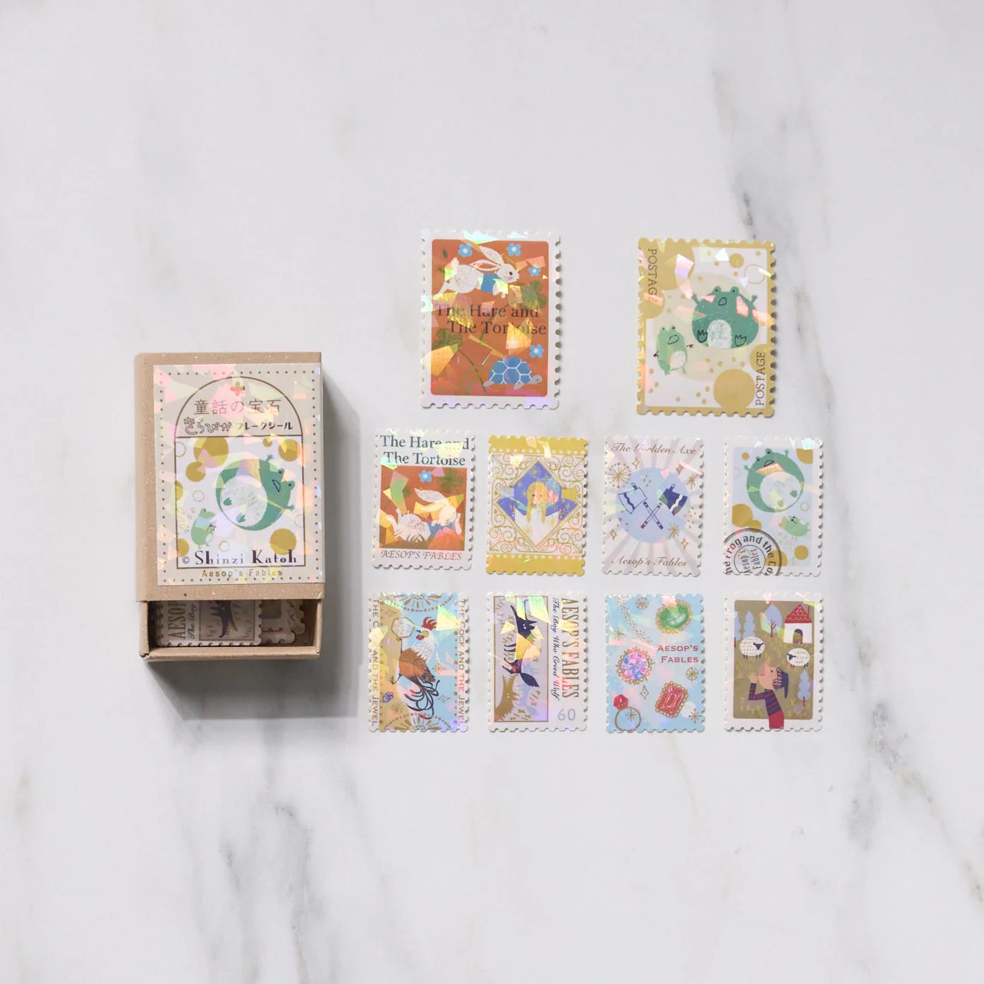 Shinzi Katoh Kirapika Flake Stickers - Fairy Tale Jewels / Seal Do - Image 4