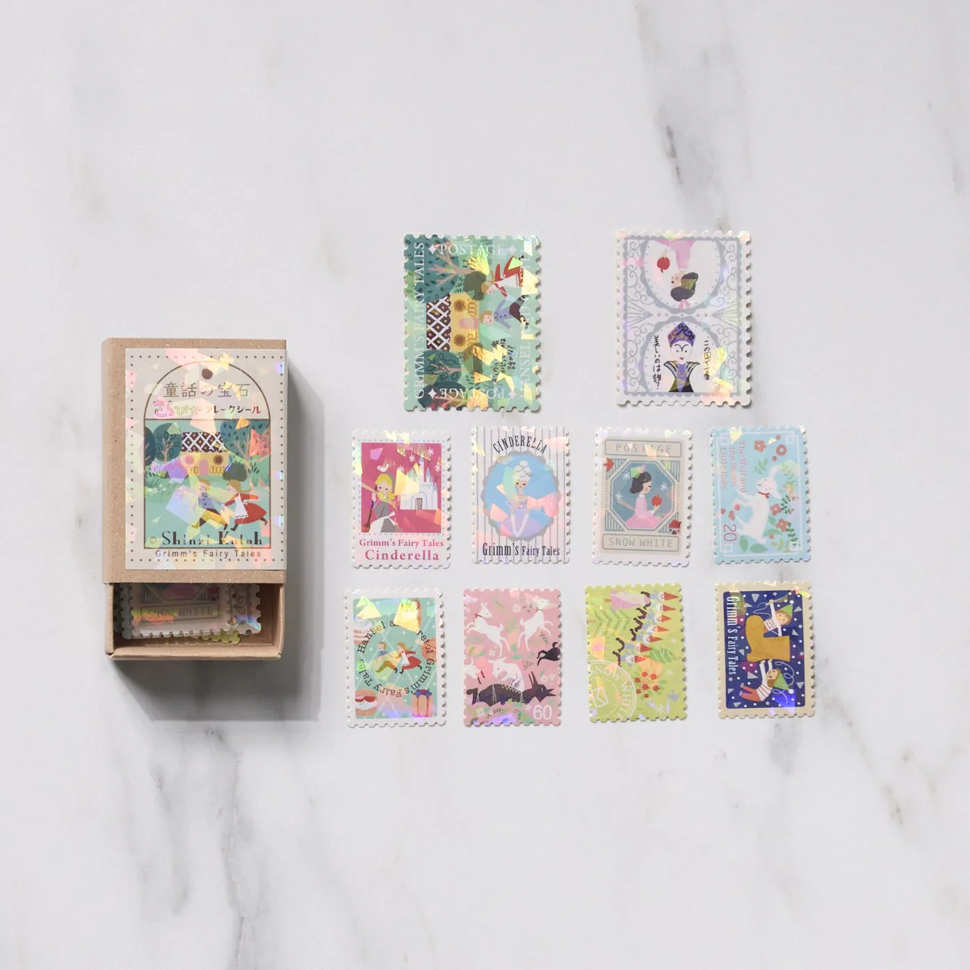 Shinzi Katoh Kirapika Flake Stickers - Fairy Tale Jewels / Seal Do - Image 5