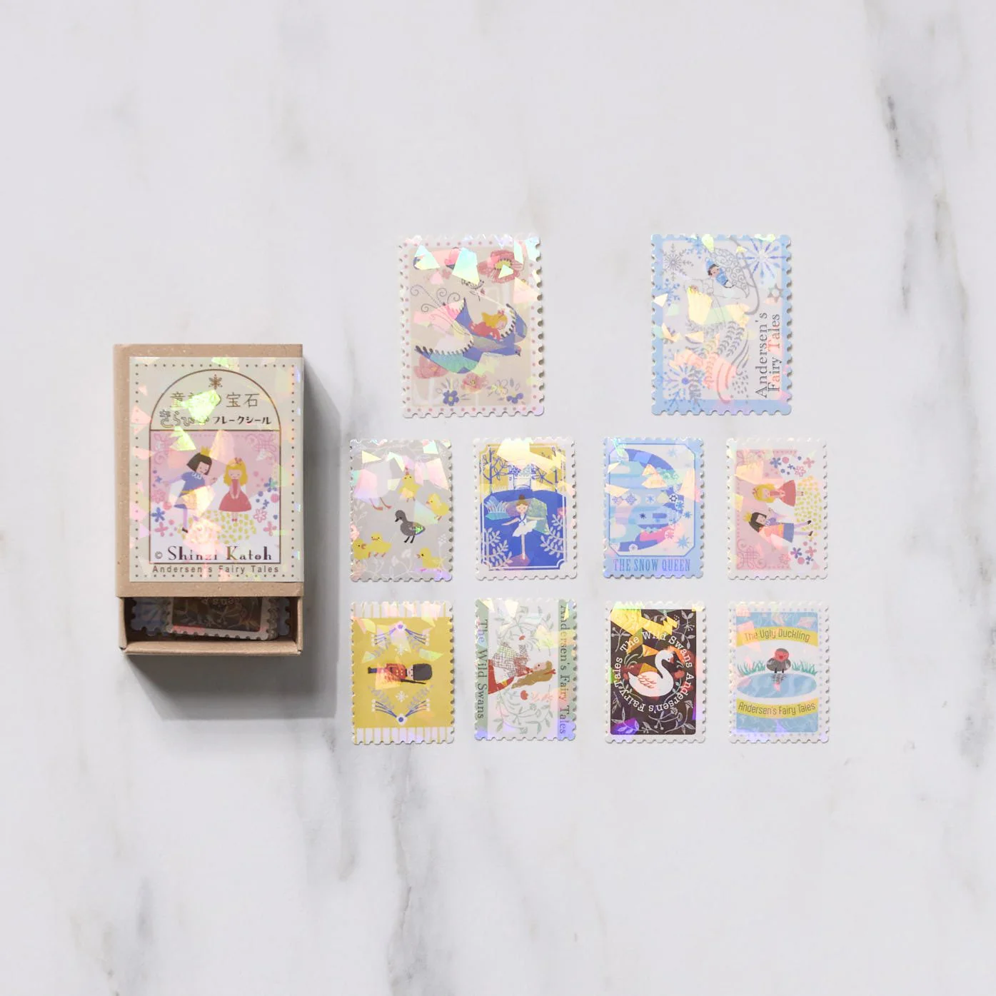 Shinzi Katoh Kirapika Flake Stickers - Fairy Tale Jewels / Seal Do - Image 7