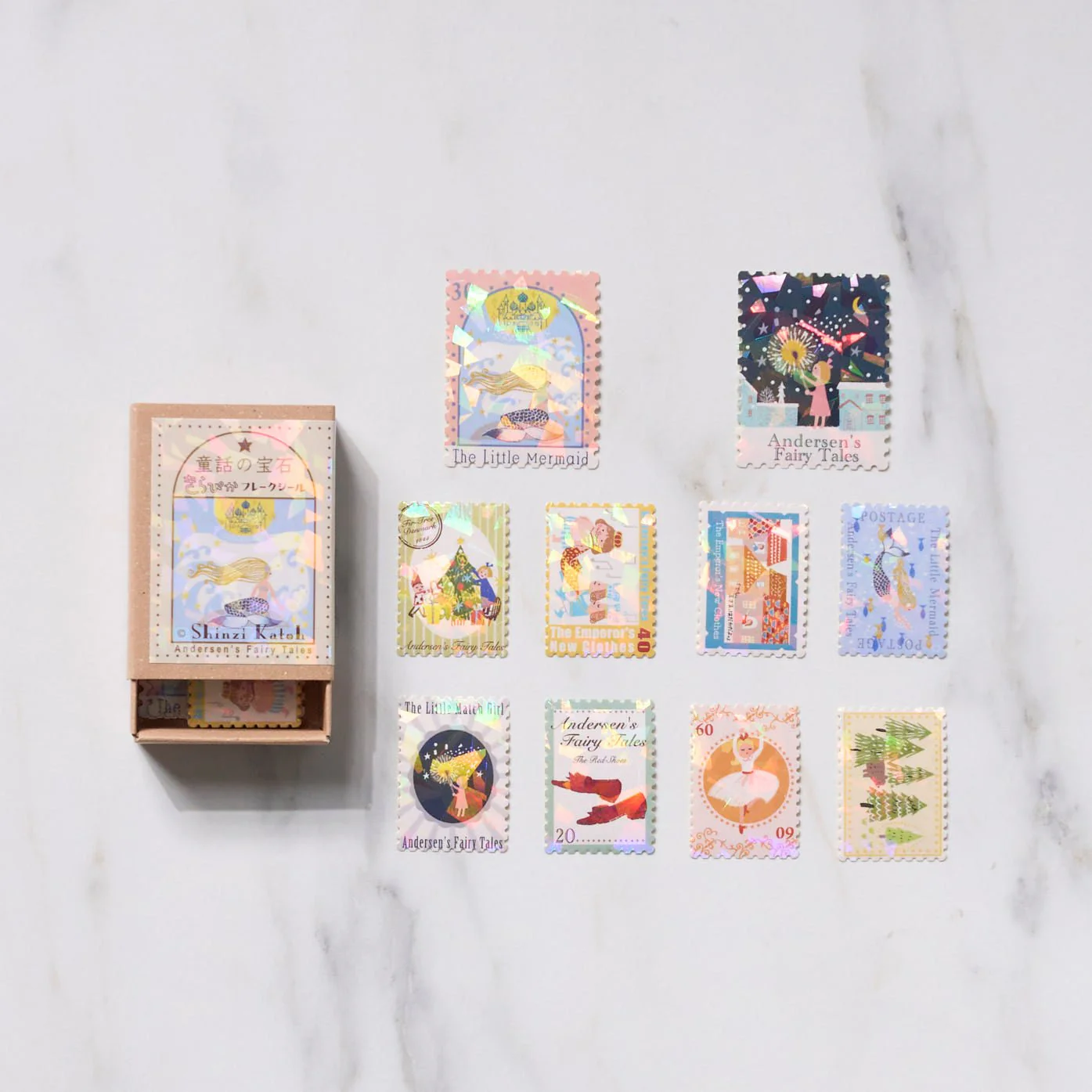 Shinzi Katoh Kirapika Flake Stickers - Fairy Tale Jewels / Seal Do - Image 8
