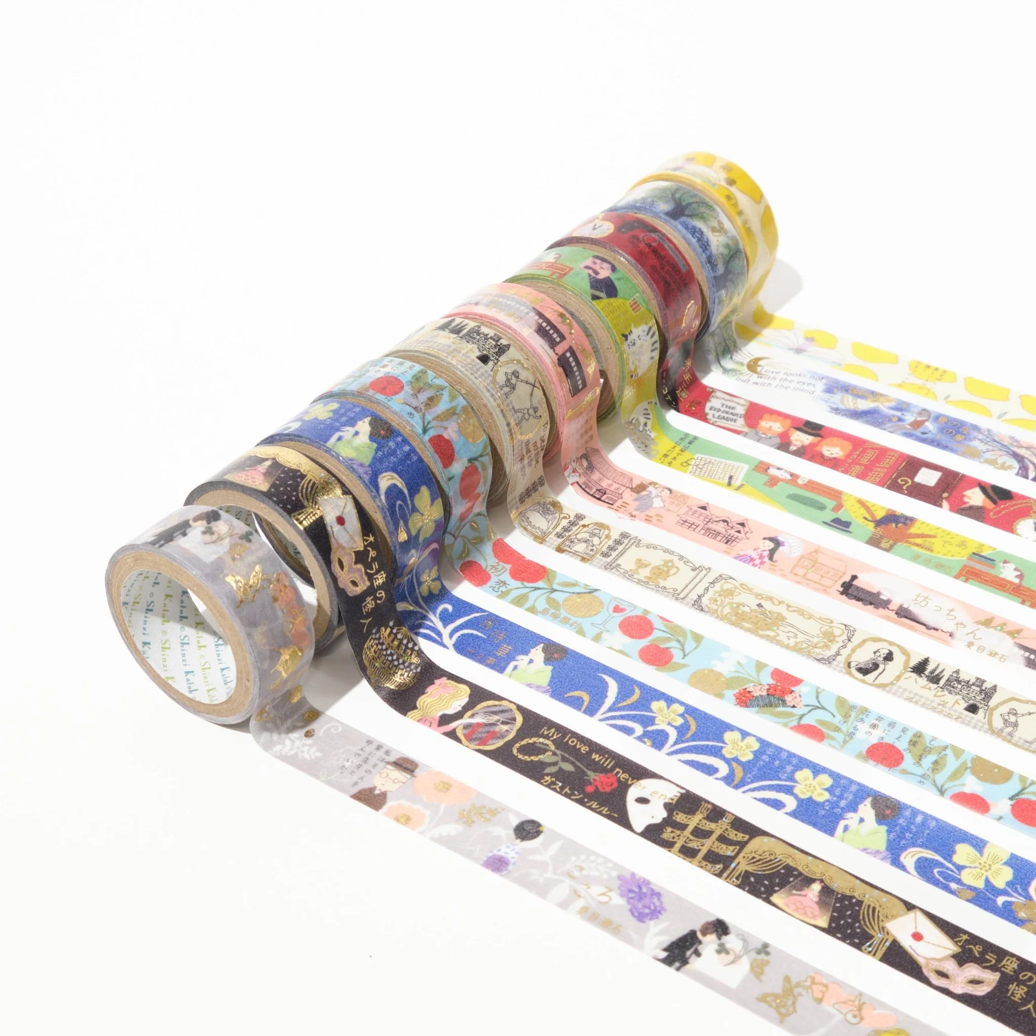 Shinzi Katoh Kirapika Flake Stickers - Walking Through Literature #4 / Seal Do