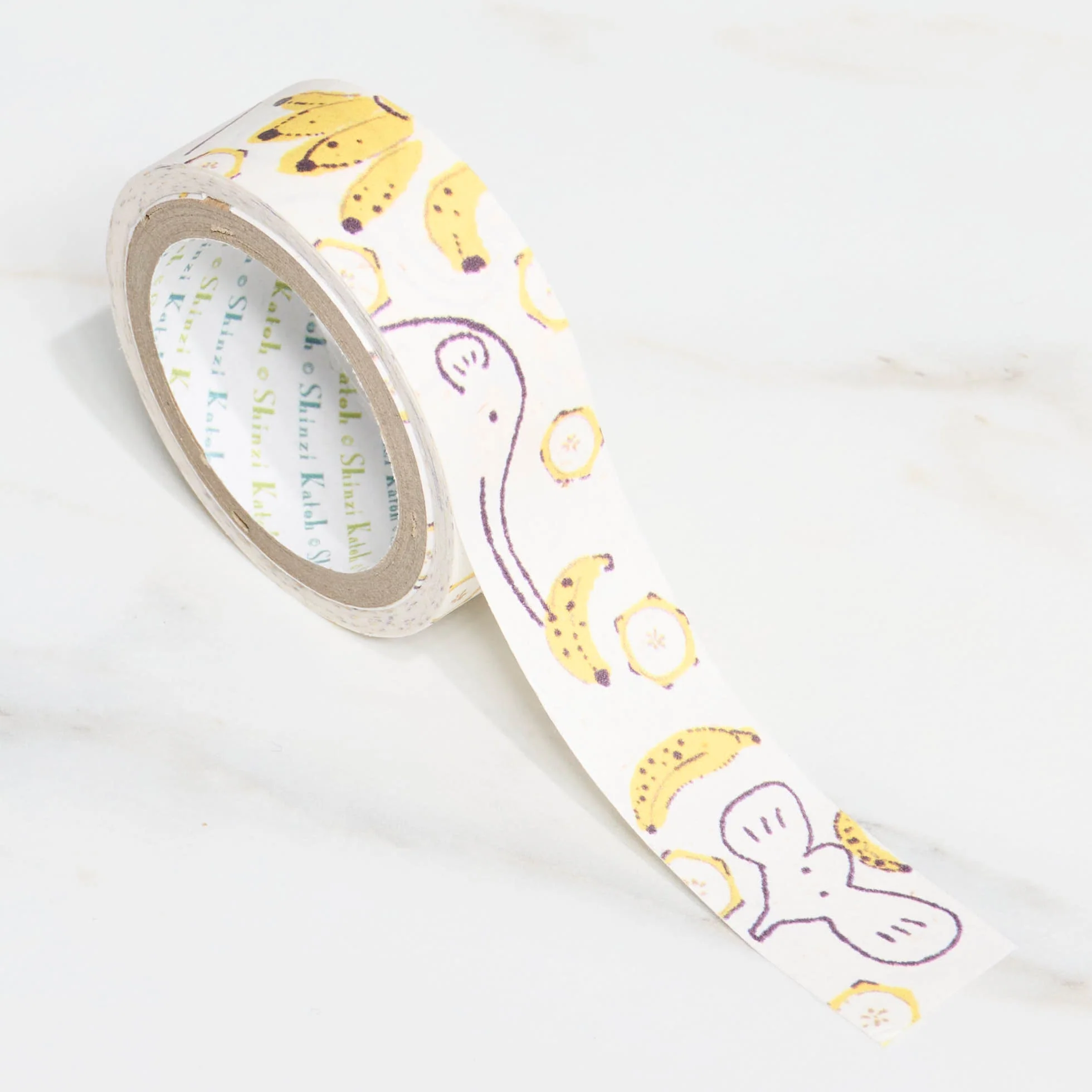Shinzi Katoh Kirapika Masking Tape - Banana Paper Tape / Seal Do - Image 4
