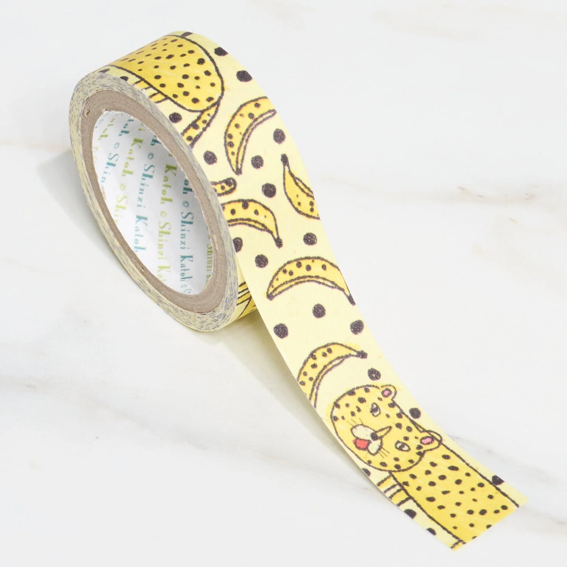 Shinzi Katoh Kirapika Masking Tape - Banana Paper Tape / Seal Do - Image 5