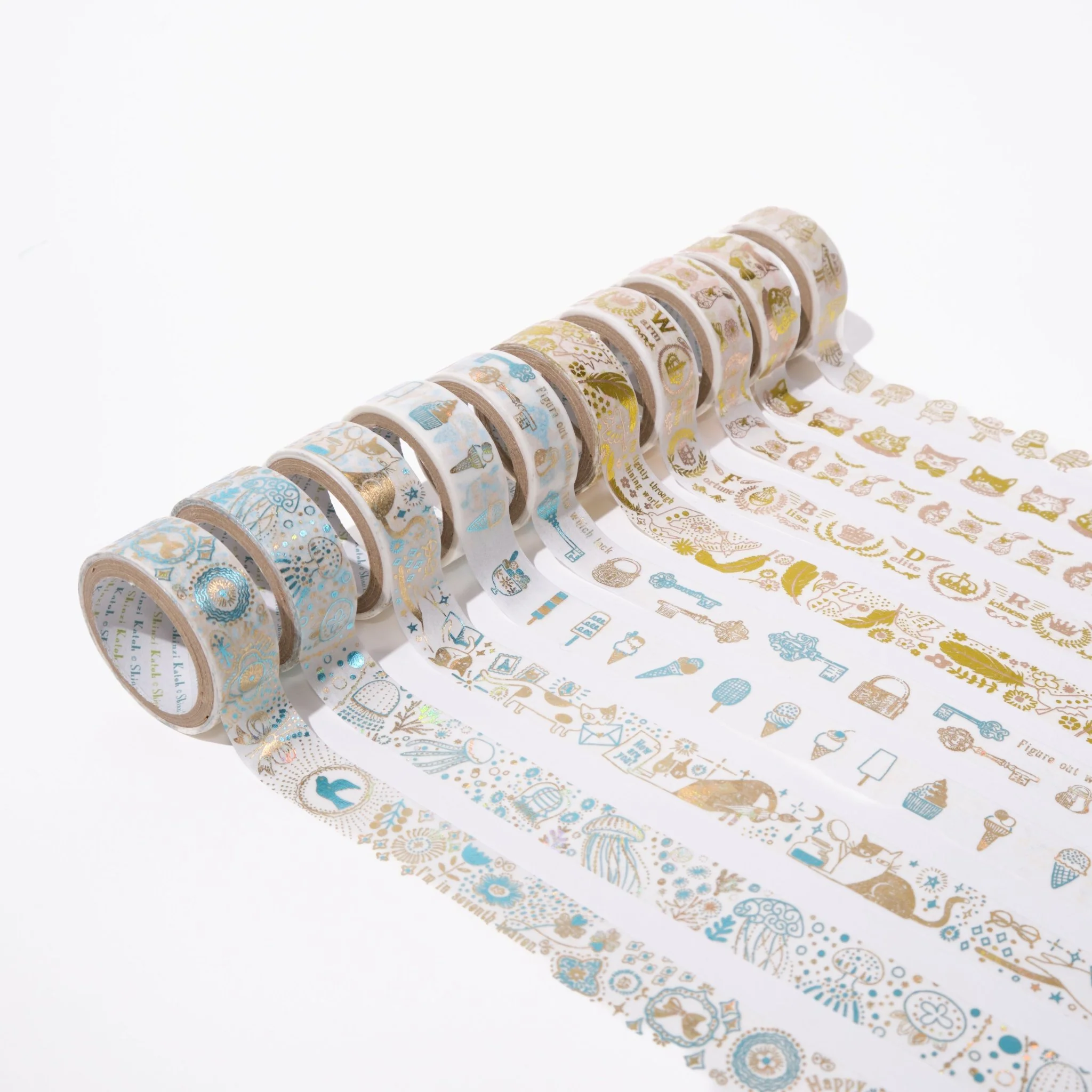 Shinzi Katoh Kirapika Masking Tape - Hoshi Akari #2 / Seal Do