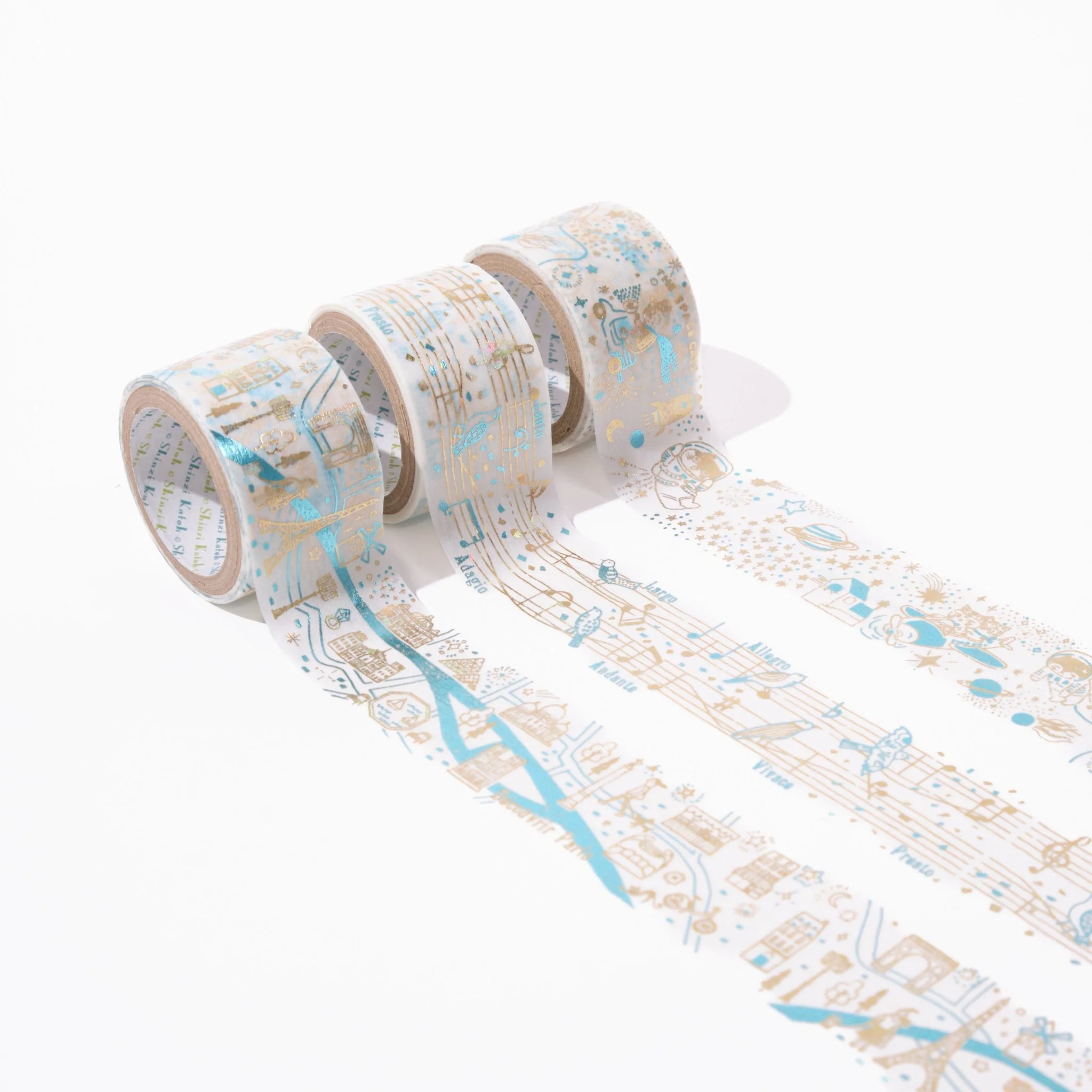 Shinzi Katoh Kirapika Masking Tape - Hoshi Akari #2 / Seal Do - Image 12