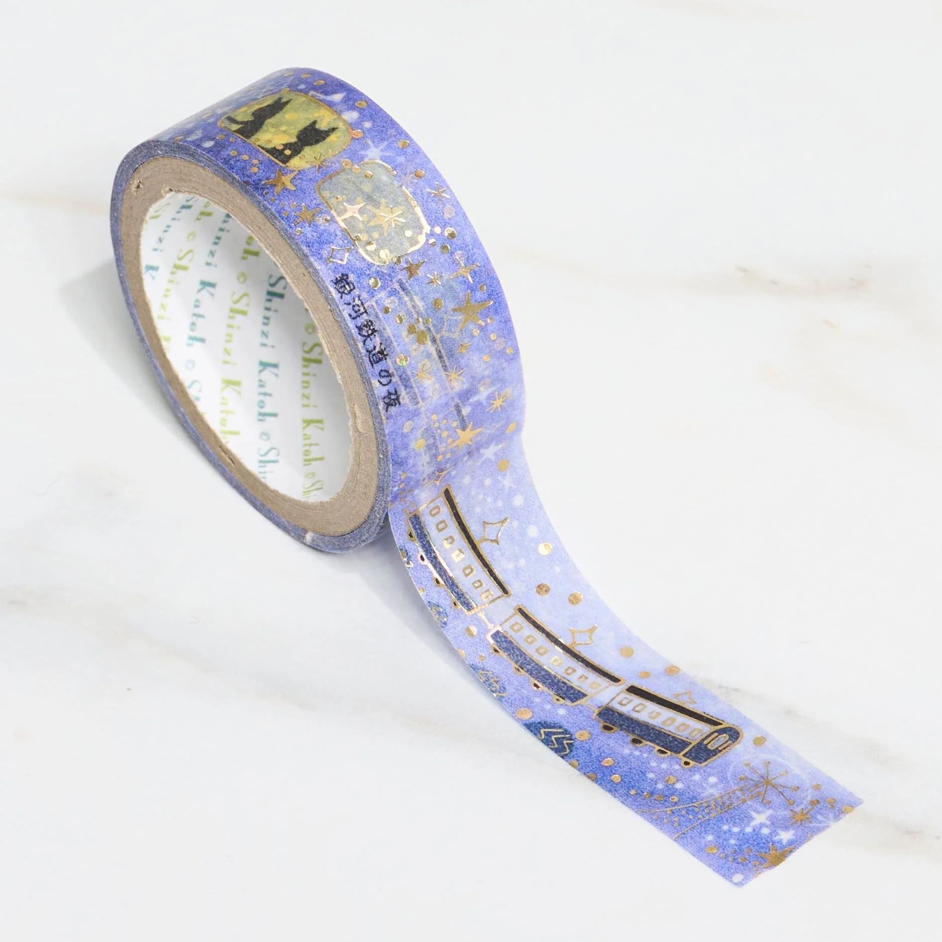 Shinzi Katoh Kirapika Masking Tape - Miyazawa Kenji Series #1 / Seal Do - Image 4