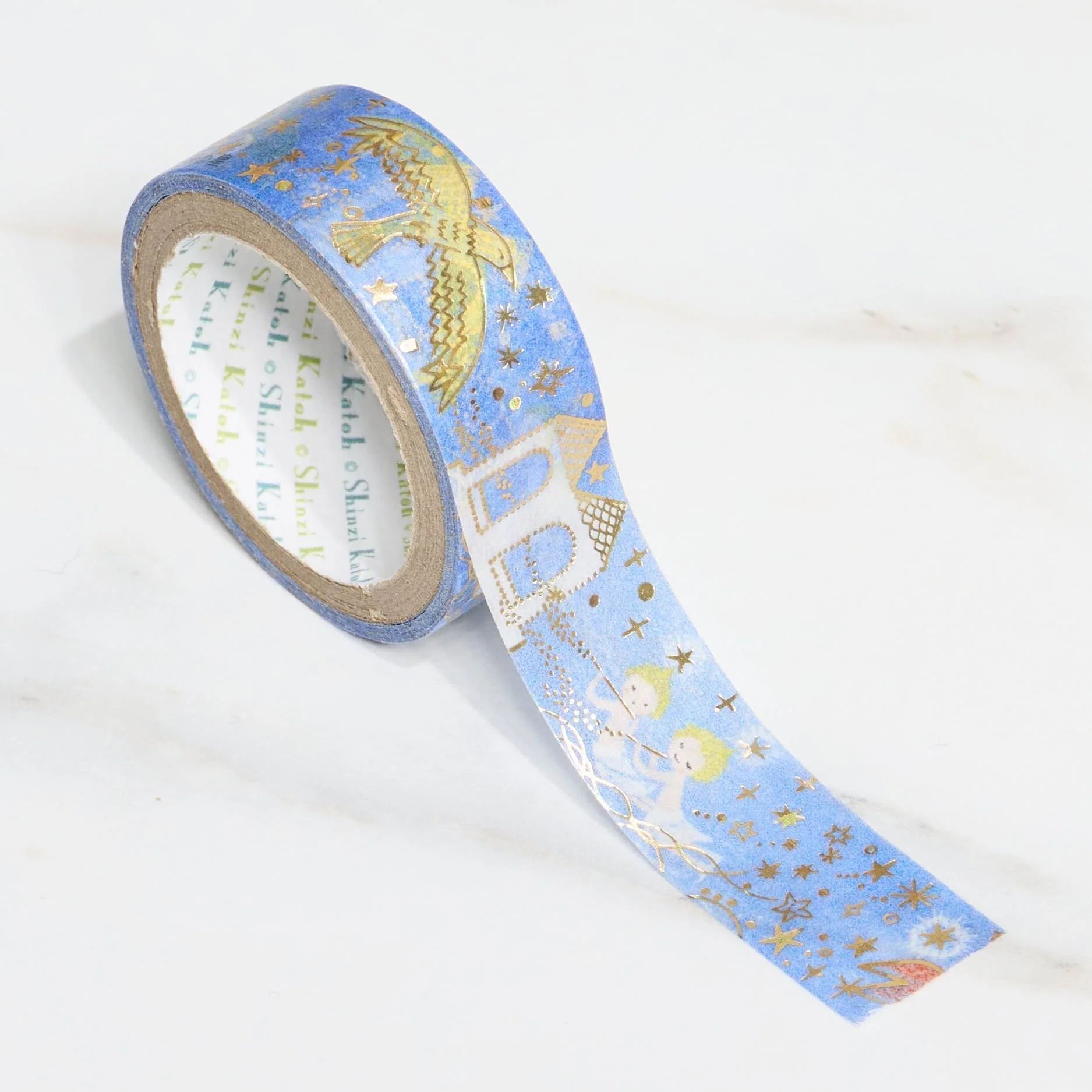 Shinzi Katoh Kirapika Masking Tape - Miyazawa Kenji Series #1 / Seal Do - Image 5