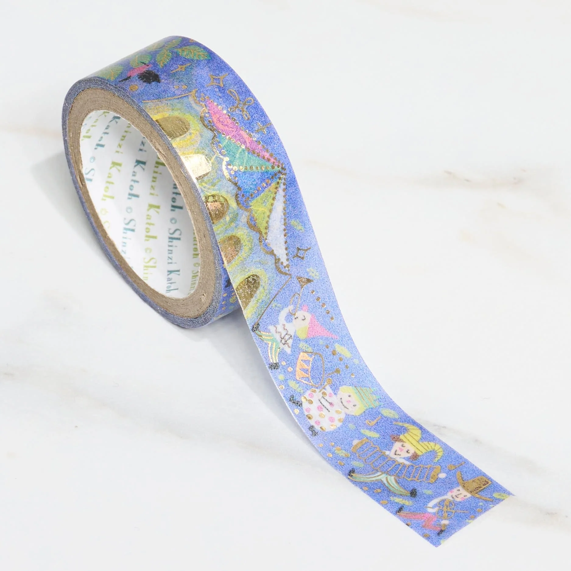 Shinzi Katoh Kirapika Masking Tape - Miyazawa Kenji Series #1 / Seal Do - Image 7