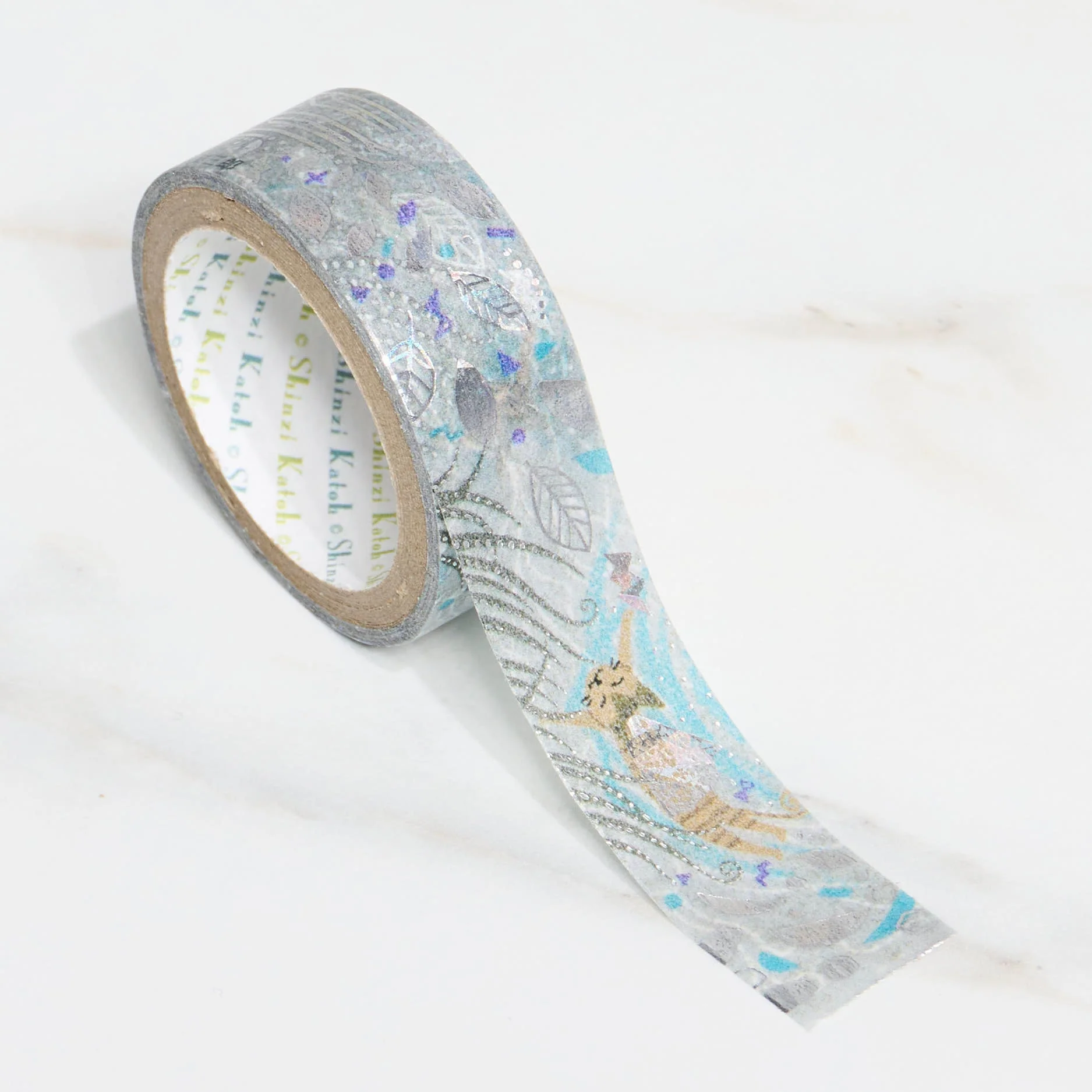 Shinzi Katoh Kirapika Masking Tape - Miyazawa Kenji Series #2 / Seal Do - Image 10