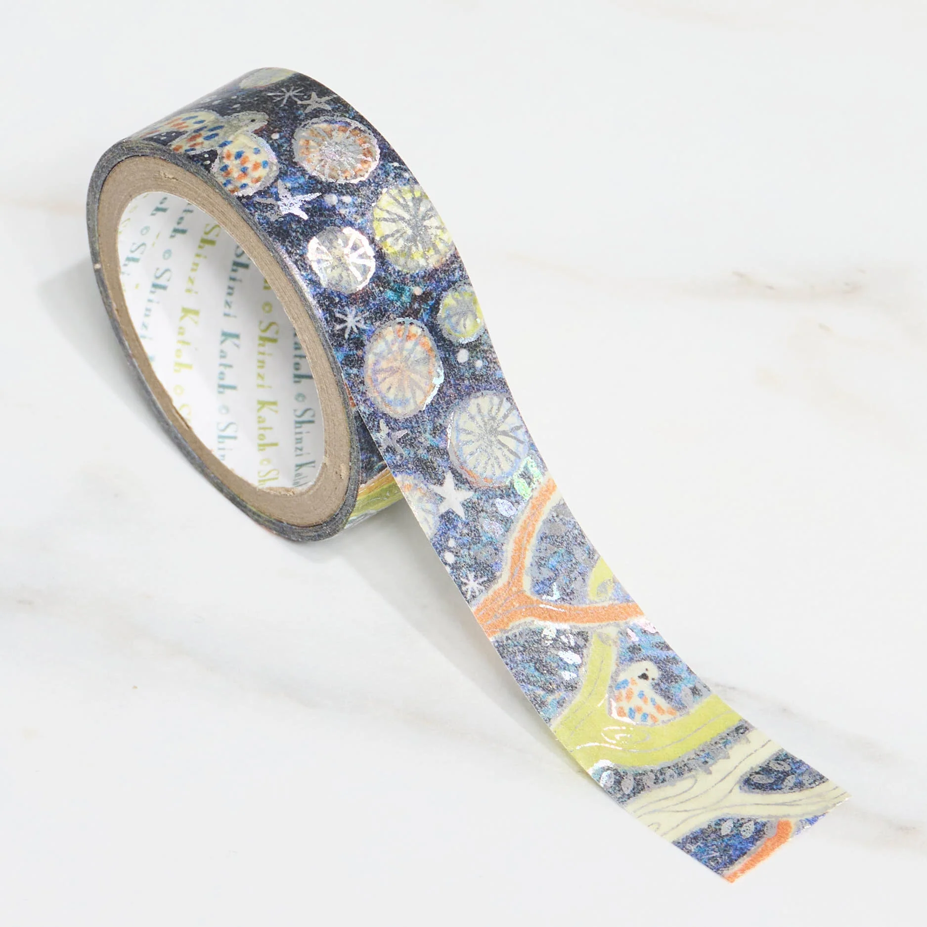 Shinzi Katoh Kirapika Masking Tape - Miyazawa Kenji Series #2 / Seal Do - Image 4