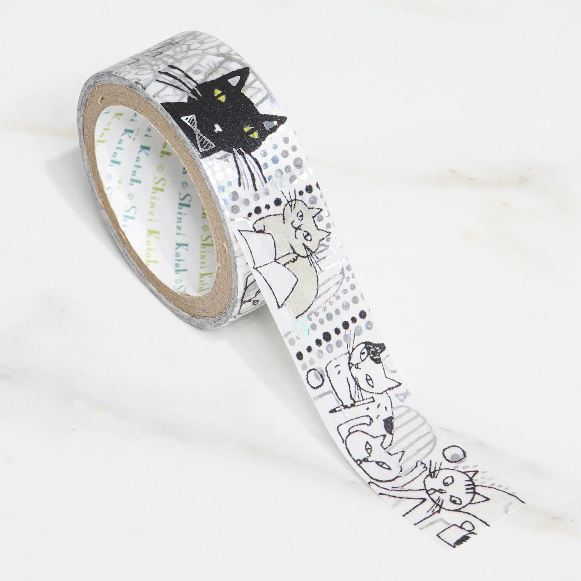 Shinzi Katoh Kirapika Masking Tape - Miyazawa Kenji Series #2 / Seal Do - Image 5