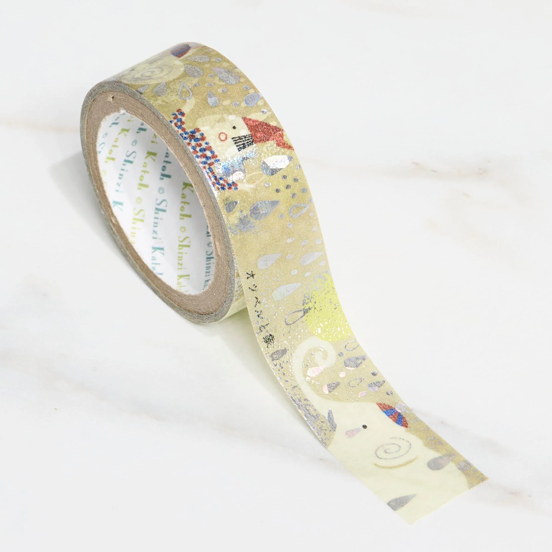 Shinzi Katoh Kirapika Masking Tape - Miyazawa Kenji Series #2 / Seal Do - Image 6