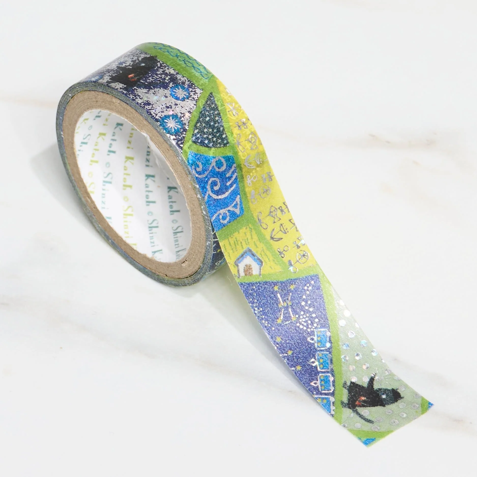 Shinzi Katoh Kirapika Masking Tape - Miyazawa Kenji Series #3 / Seal Do - Image 7