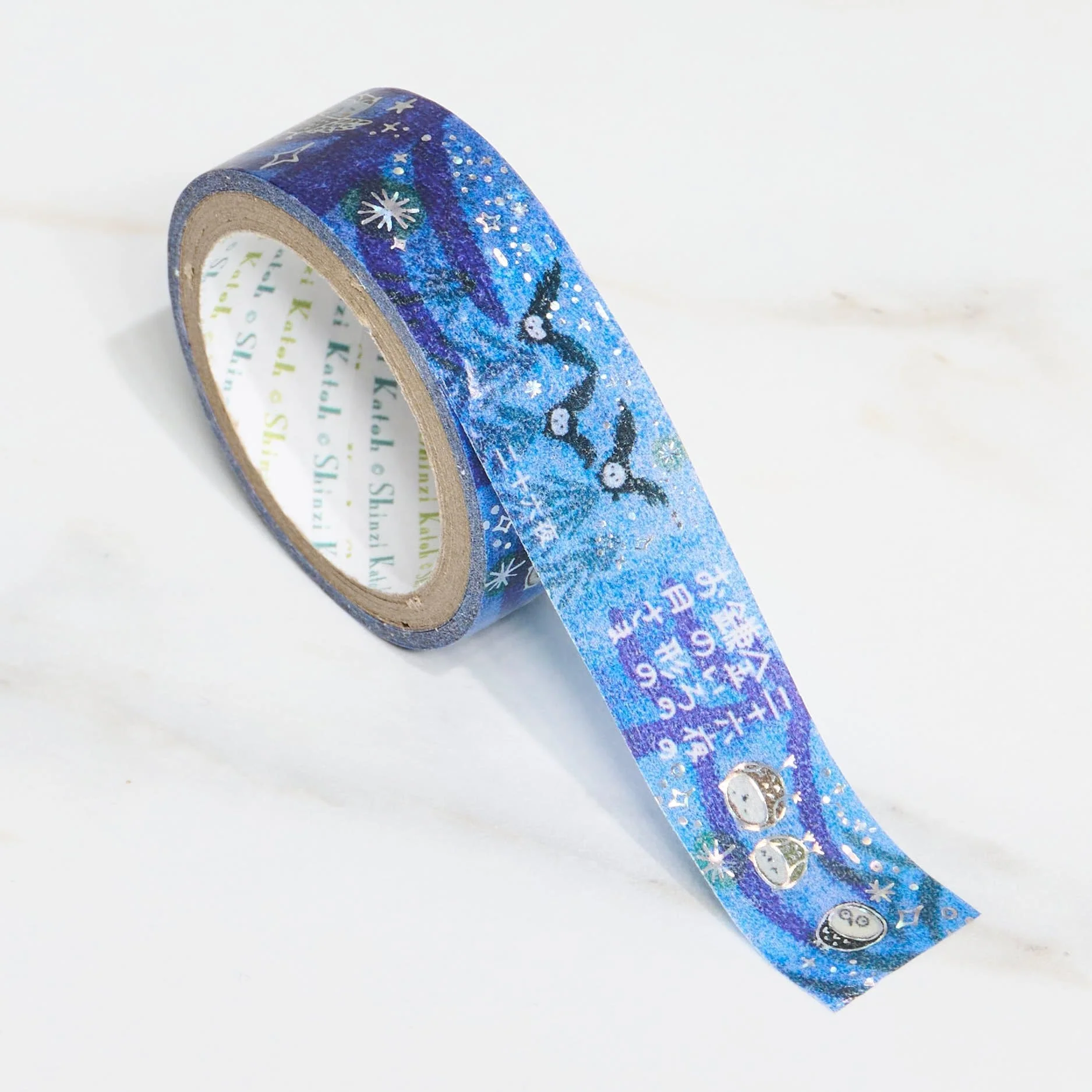 Shinzi Katoh Kirapika Masking Tape - Miyazawa Kenji Series #3 / Seal Do - Image 9