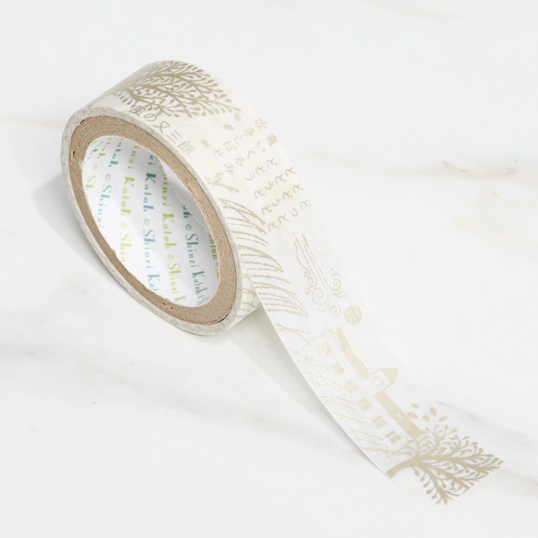 Shinzi Katoh Masking Tape - Miyazawa Kenji Series Silhouette / Seal Do - Image 3
