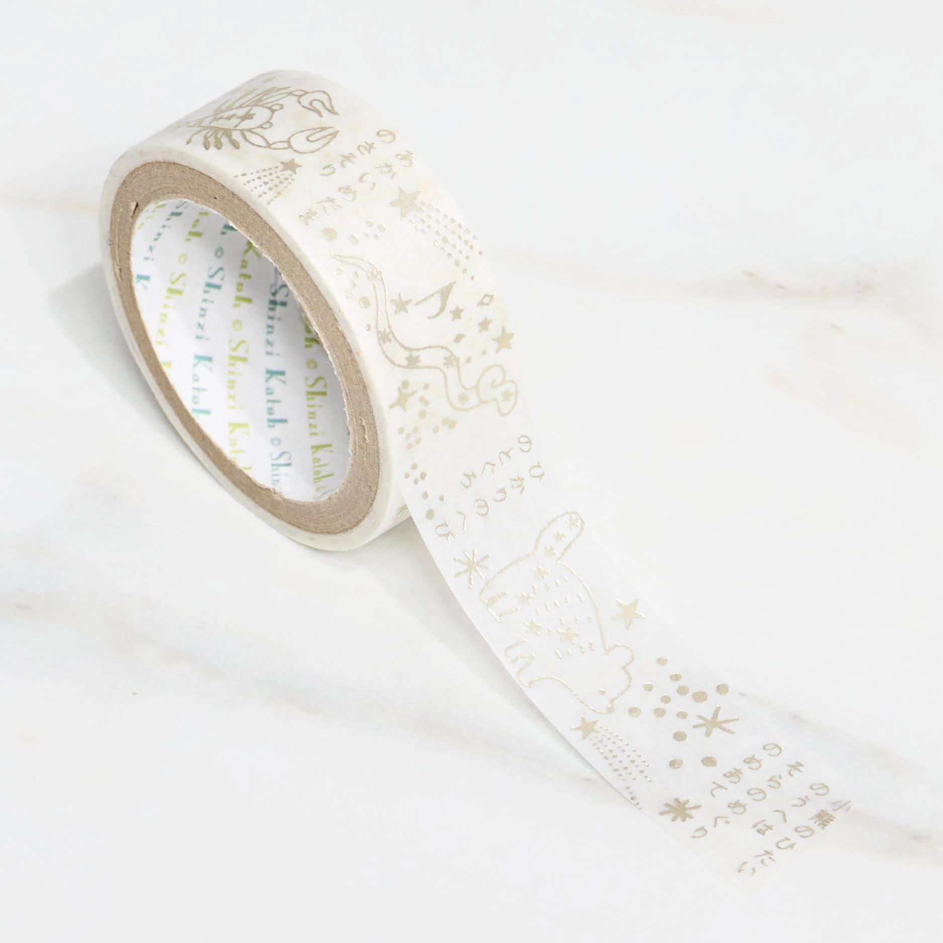 Shinzi Katoh Masking Tape - Miyazawa Kenji Series Silhouette / Seal Do - Image 9