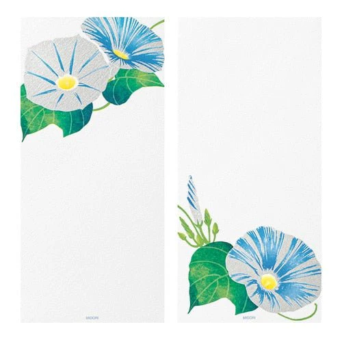 Seasons Silk-Print Envelope Letter Paper / MIDORI - Image 20
