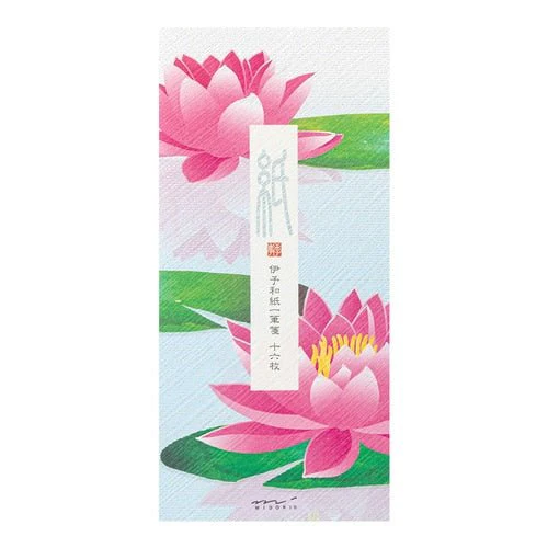 Seasons Silk-Print Envelope Letter Paper / MIDORI - Image 21