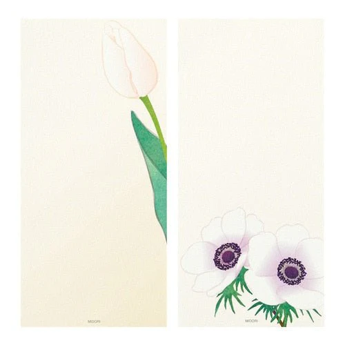 Seasons Silk-Print Envelope Letter Paper / MIDORI - Image 8
