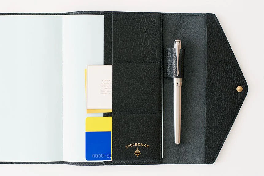 Sketch B6 Notebook & Planner Leather Cover / TOUCH & FLOW - Image 6