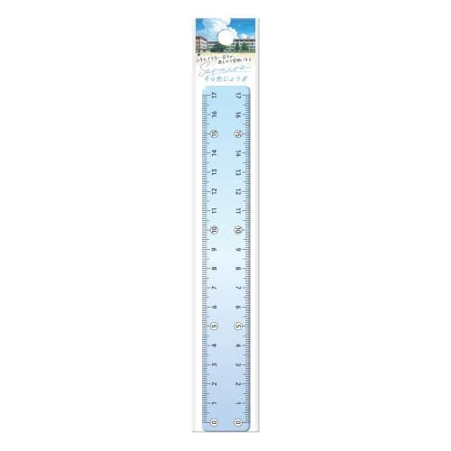Sorairo Sky Color Ruler 17cm / KYOEI PLASTIC - Image 2