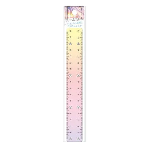 Sorairo Sky Color Ruler 17cm / KYOEI PLASTIC - Image 4
