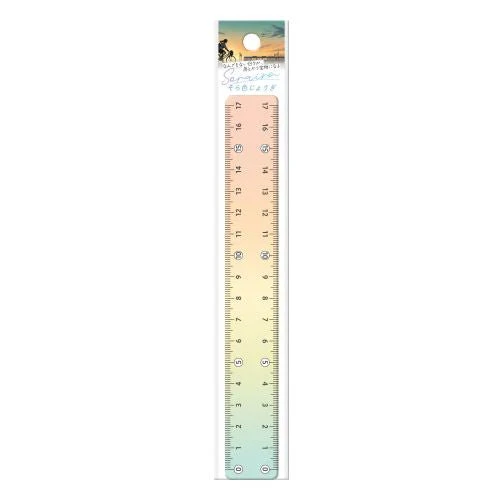 Sorairo Sky Color Ruler 17cm / KYOEI PLASTIC - Image 6