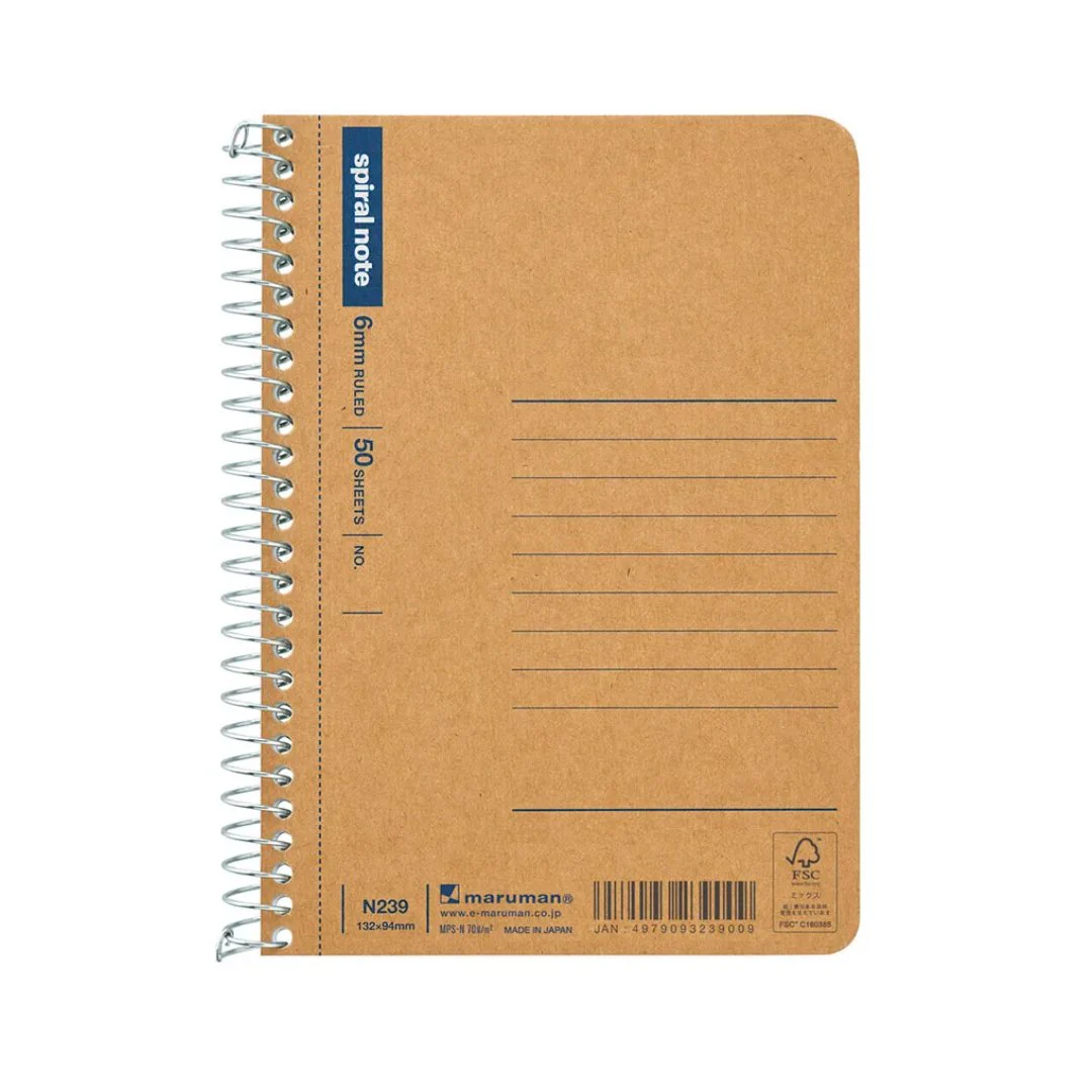Spiral Note BASIC Notebook / maruman - Image 10