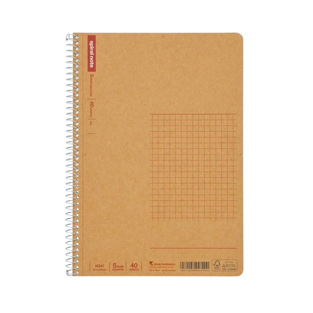 Spiral Note BASIC Notebook / maruman - Image 16