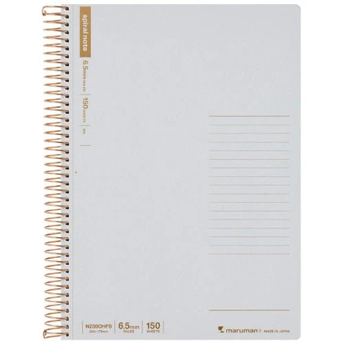 Spiral Notebook Basic 150 Pages / maruman - Image 2