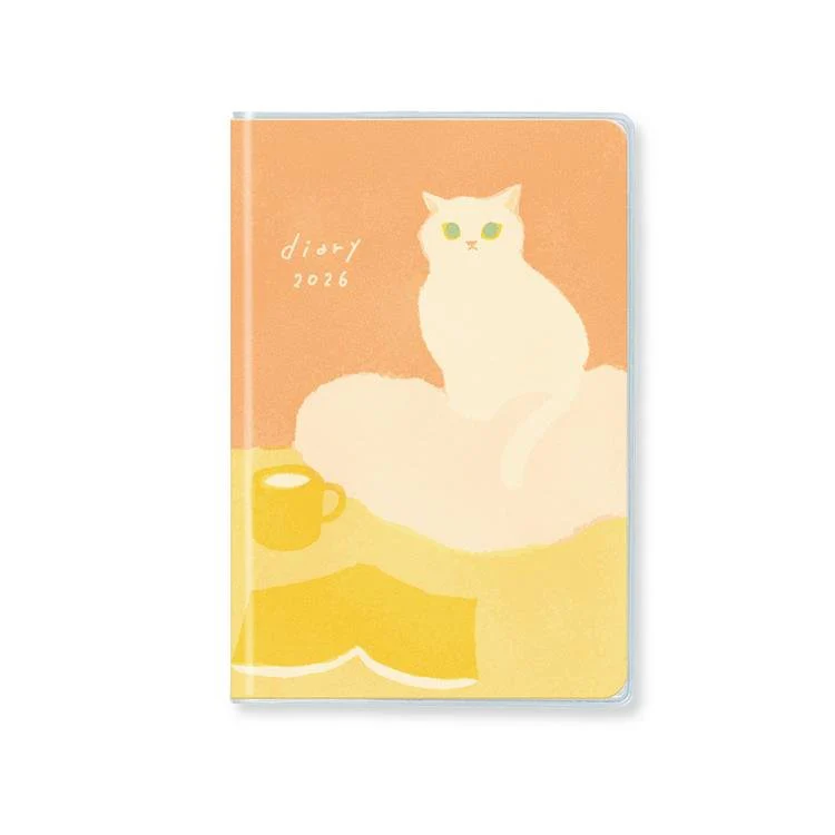 Spring A6 Schedule Book Monthly Sunday Start mula / RYU-RYU