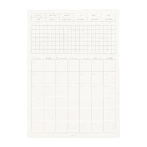 STALOGY Peel and Stick Monthly Calendar Sticker / Nitto - Image 3