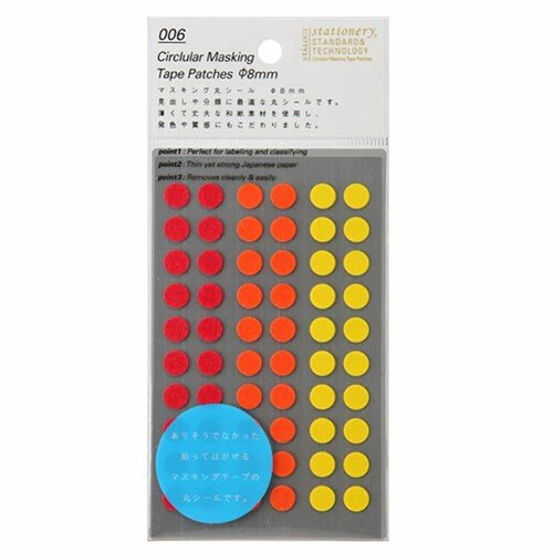 STALOGY Round Masking Sticker / Nitto - Image 8
