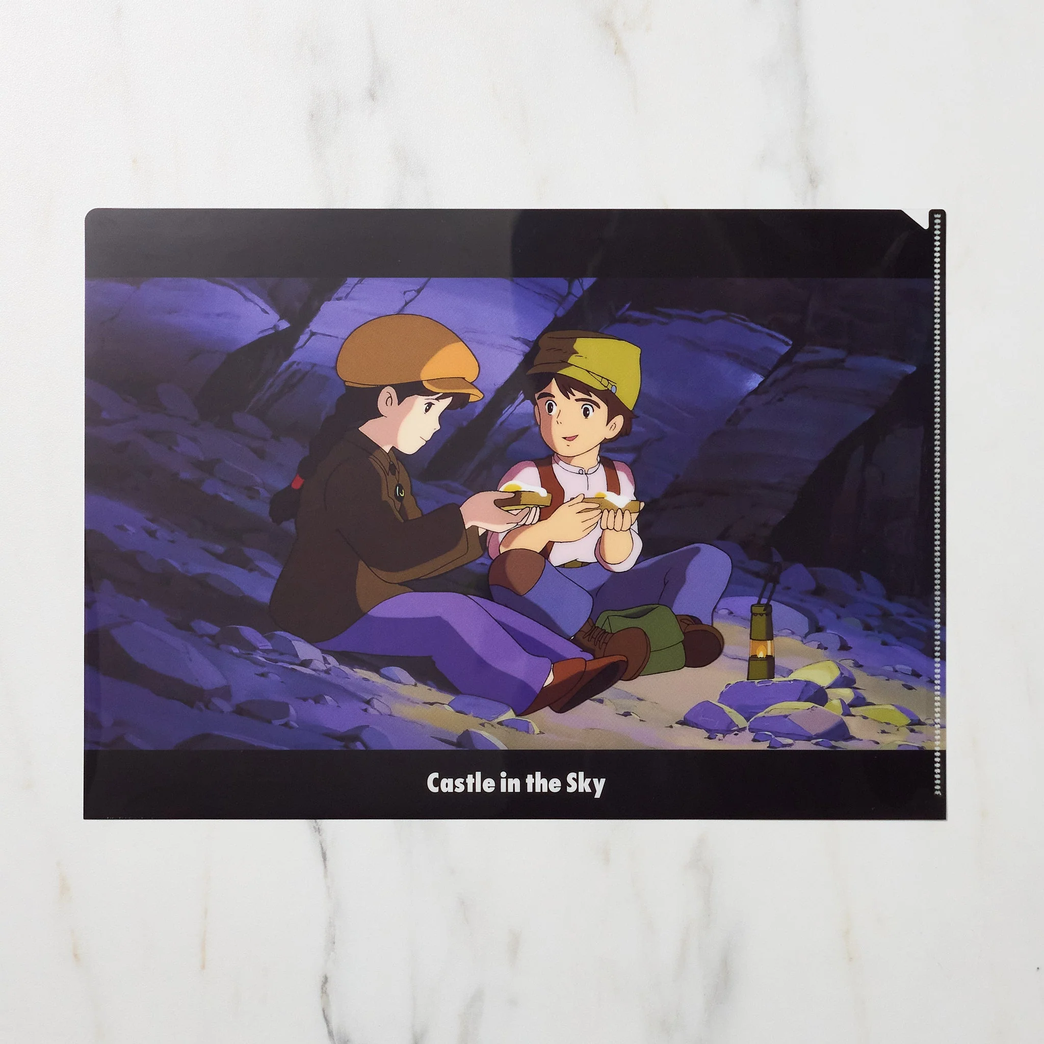 Studio Ghibli "Castle in the Sky" Scenes A4 Clear File Folder / Movic - Image 3