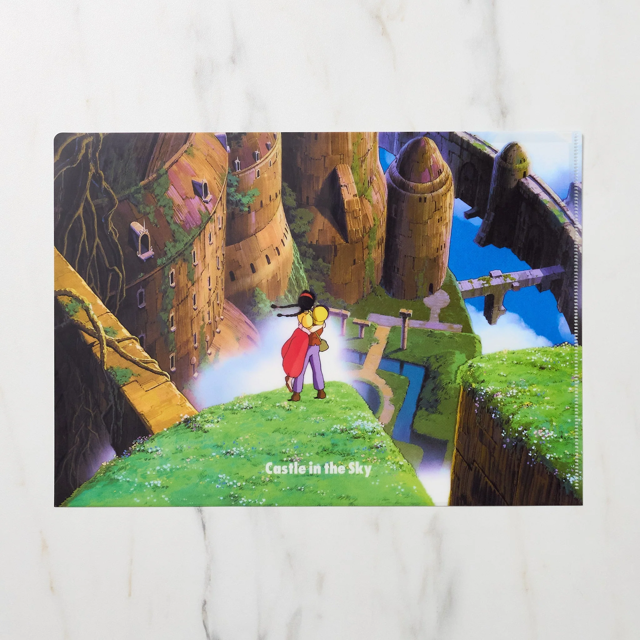 Studio Ghibli "Castle in the Sky" Scenes A4 Clear File Folder / Movic - Image 5