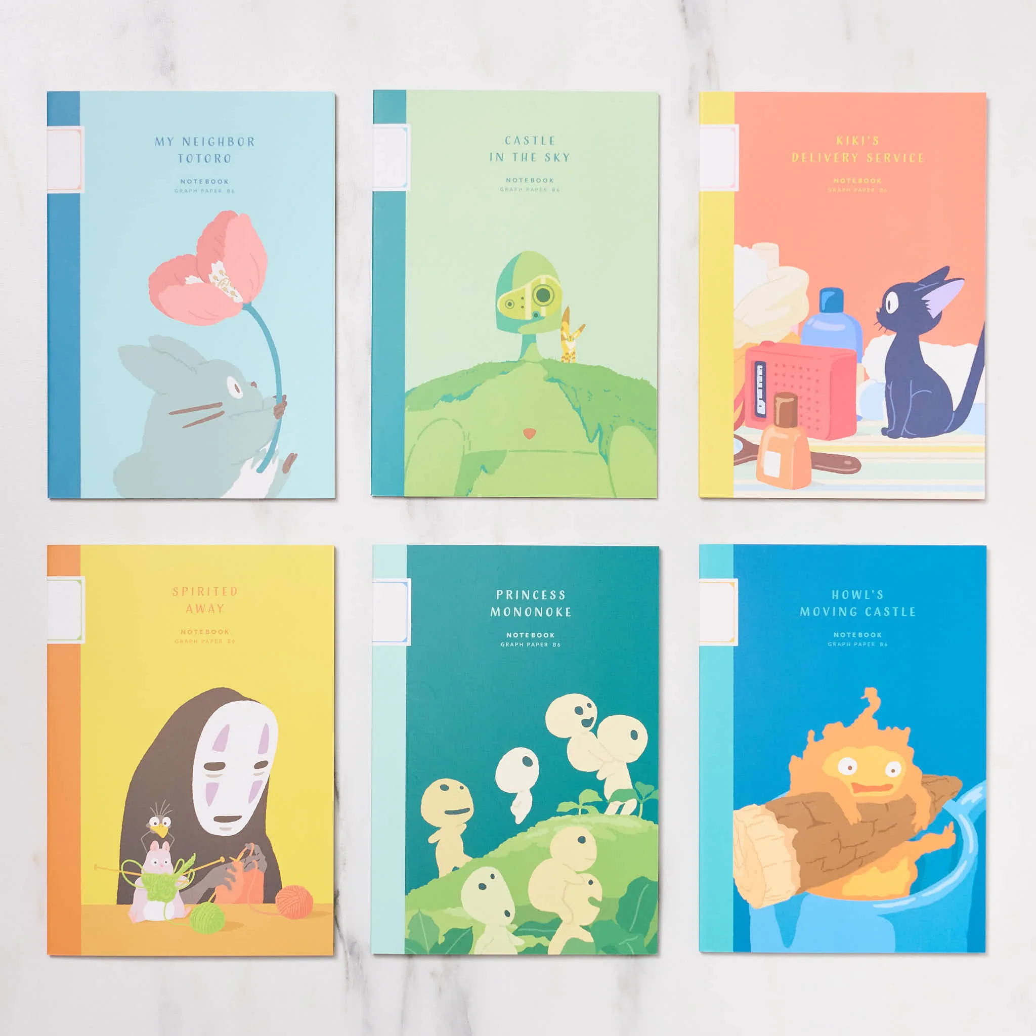Studio Ghibli Graphic B6 Notebook / Movic