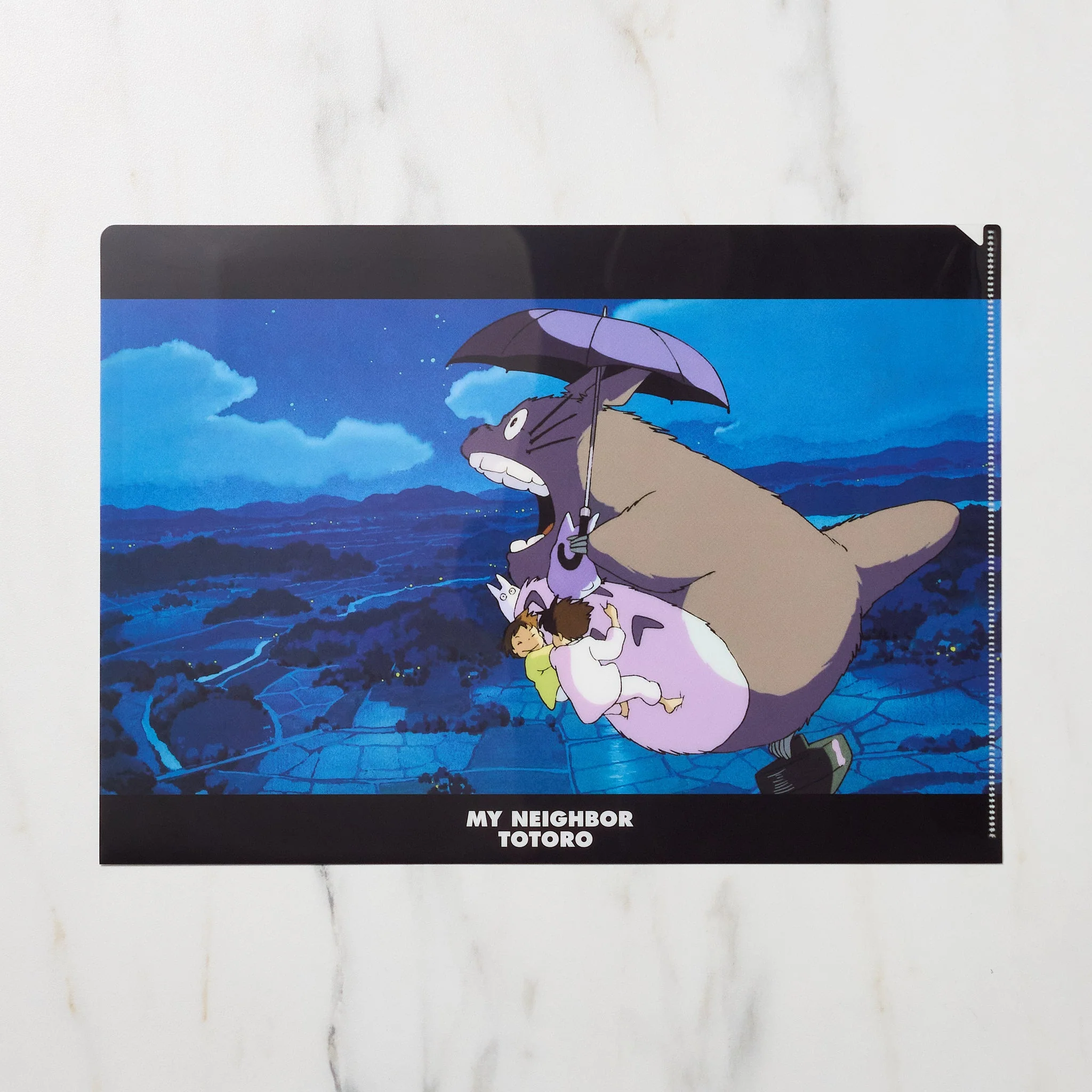 Studio Ghibli "My Neighbor Totoro" Scenes A4 Clear File Folder / Movic - Image 5