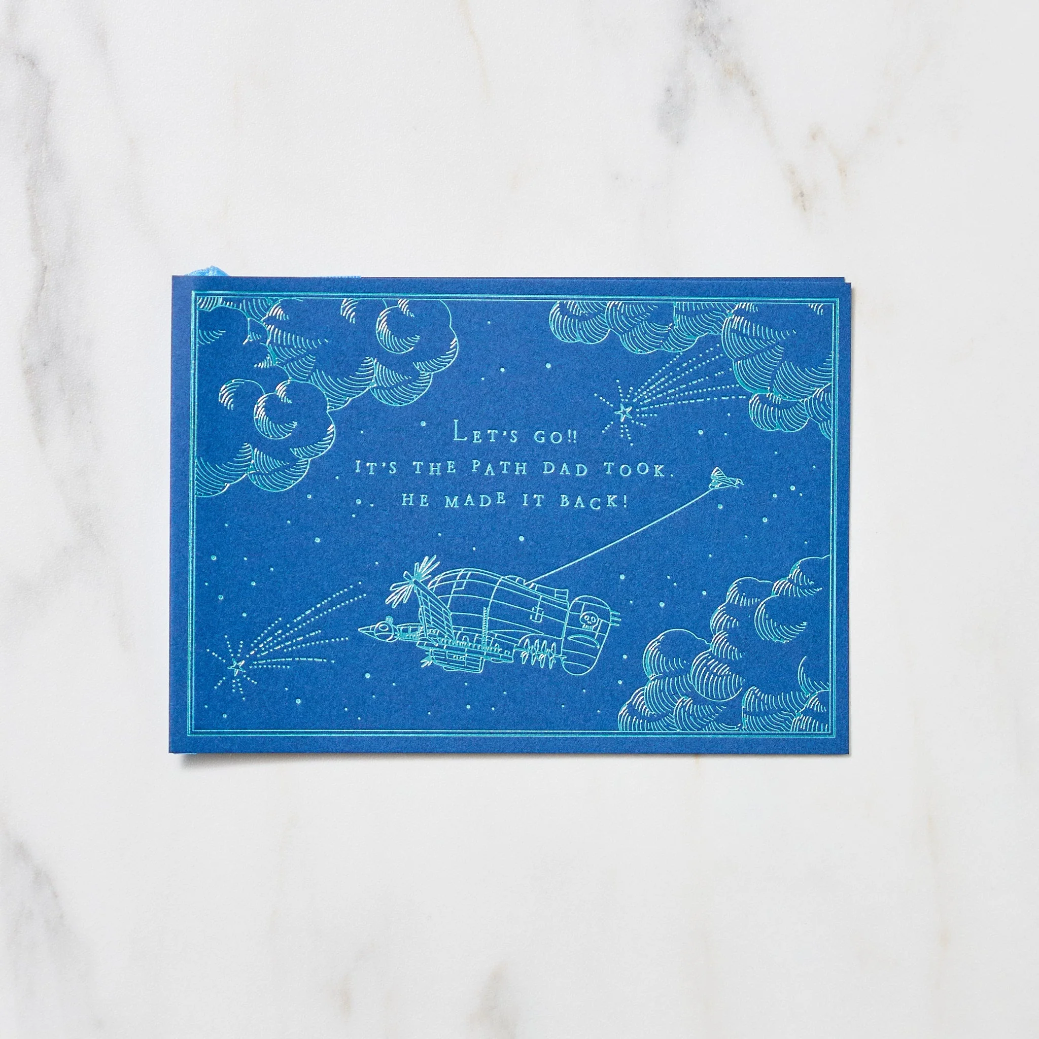 Studio Ghibli Night Sky Foil Stamp Note Card / Movic - Image 14