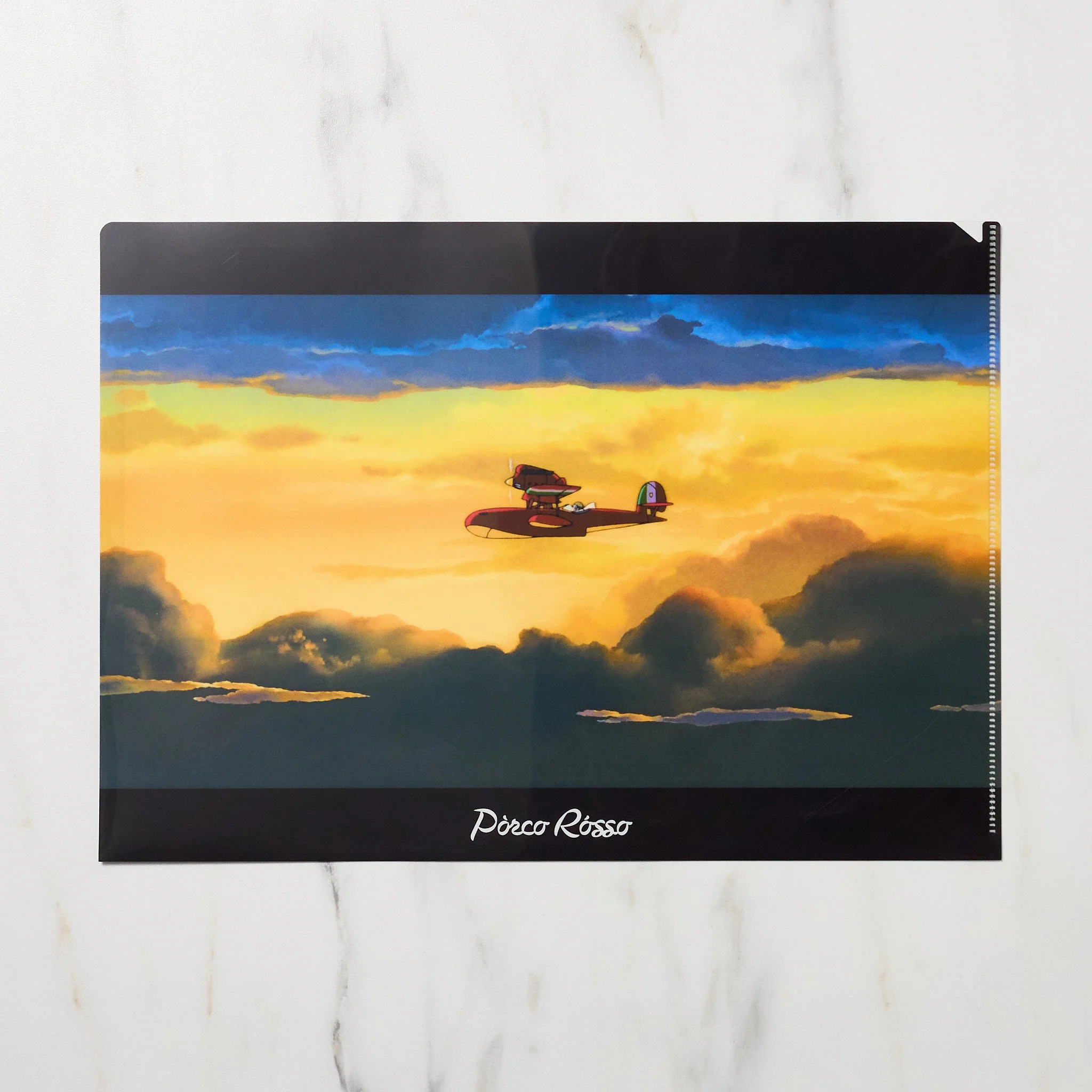 Studio Ghibli "Porco Rosso" Scenes A4 Clear File Folder / Movic - Image 6