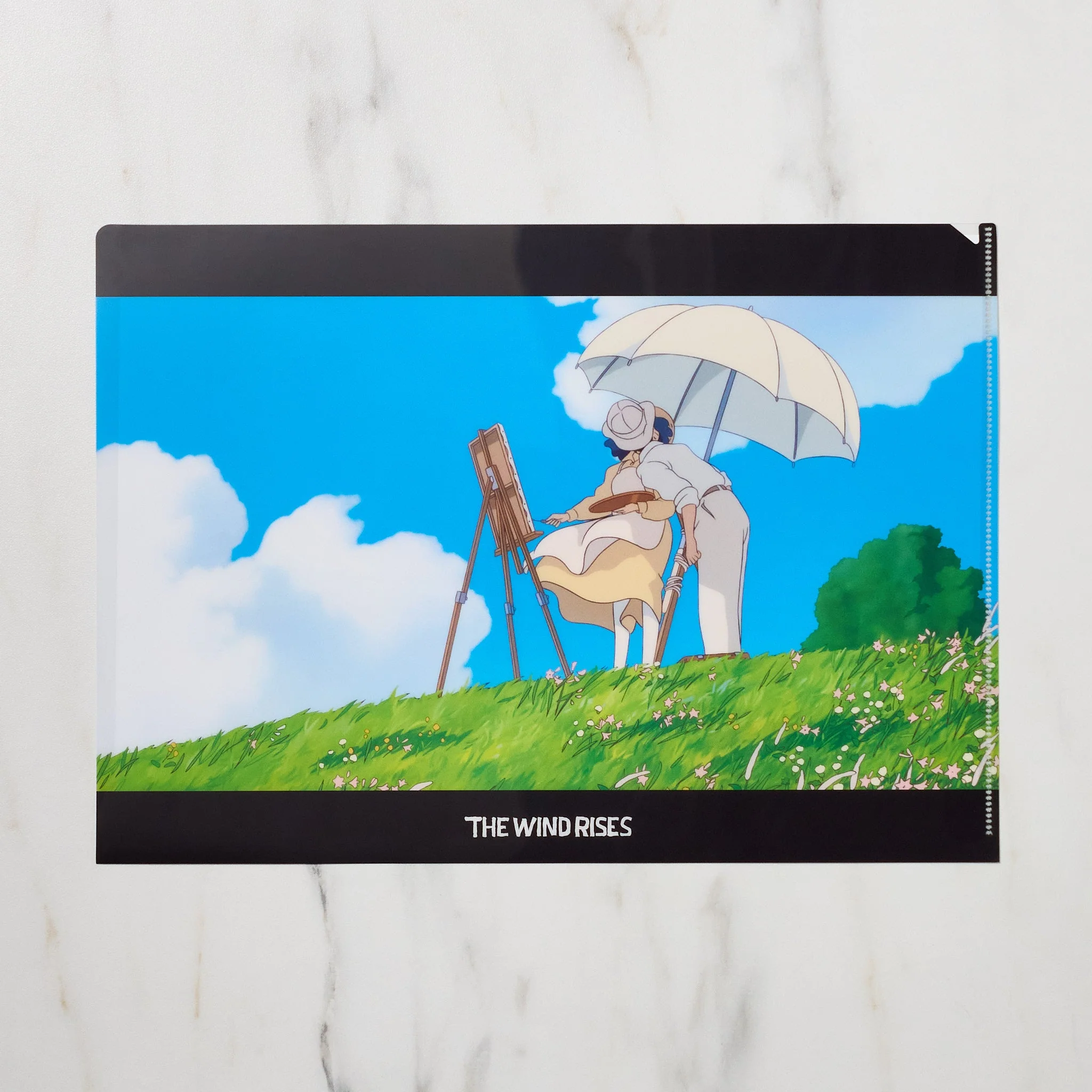 Studio Ghibli "The Wind Rises" Scenes A4 Clear File Folder / Movic