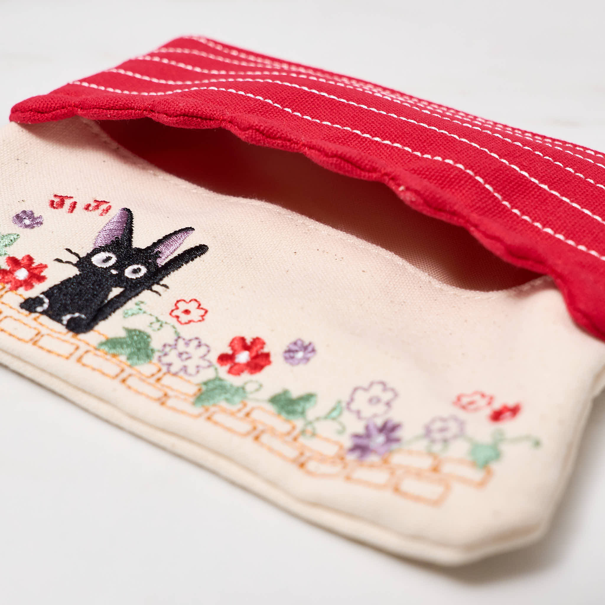 Studio Ghibli Totoro and Jiji Mini Tissue Case Pouch / Marushin - Image 11