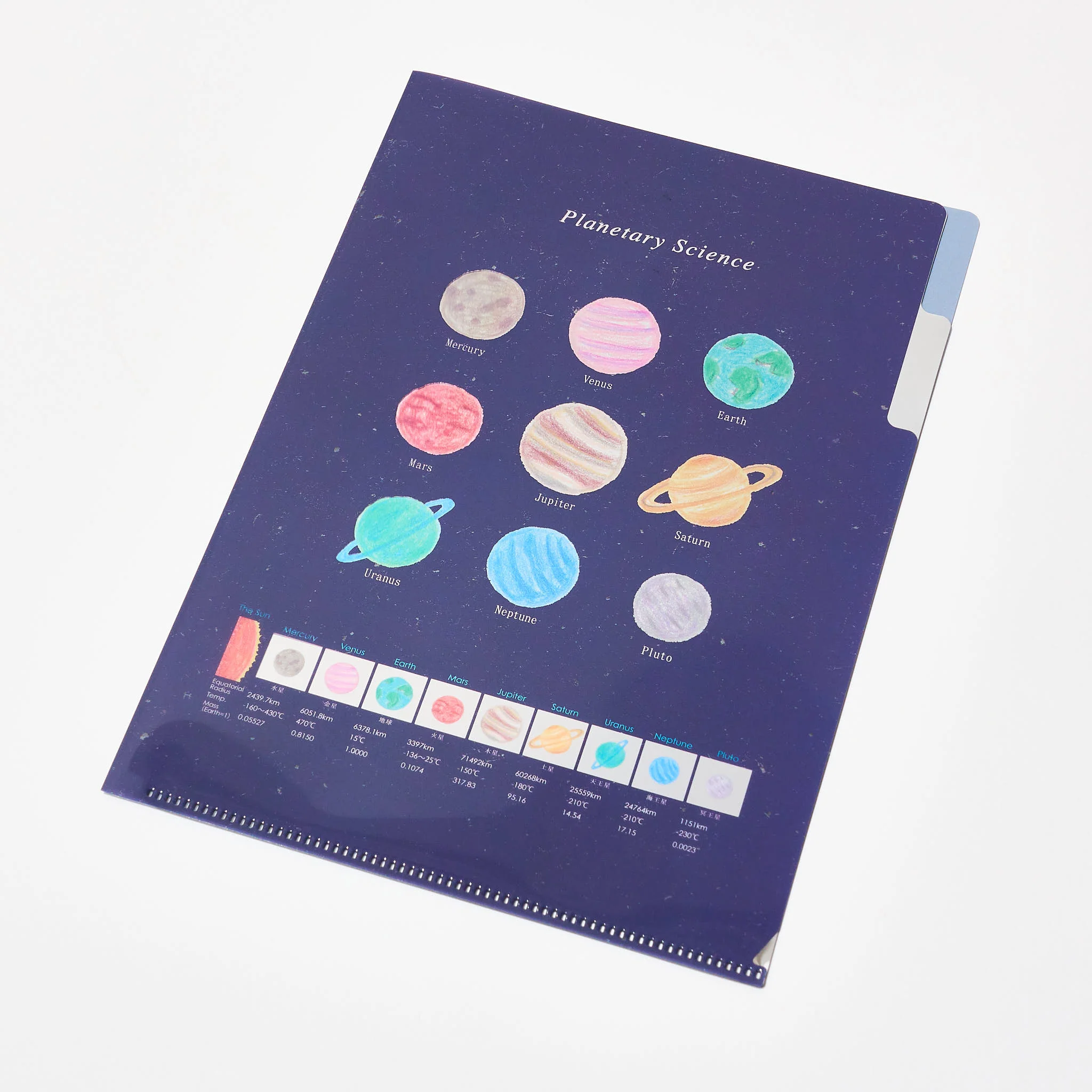STUDY HOLIC A5 Pocket Clear File Folder / GreenFlash - Image 2