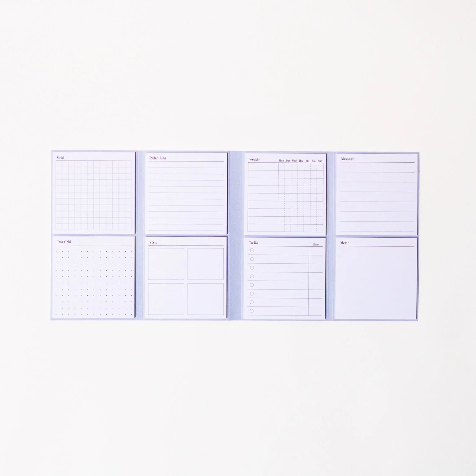 Study Tips Sticky Notes 8 Designs 20 Sheets / shikisaisai - Image 5