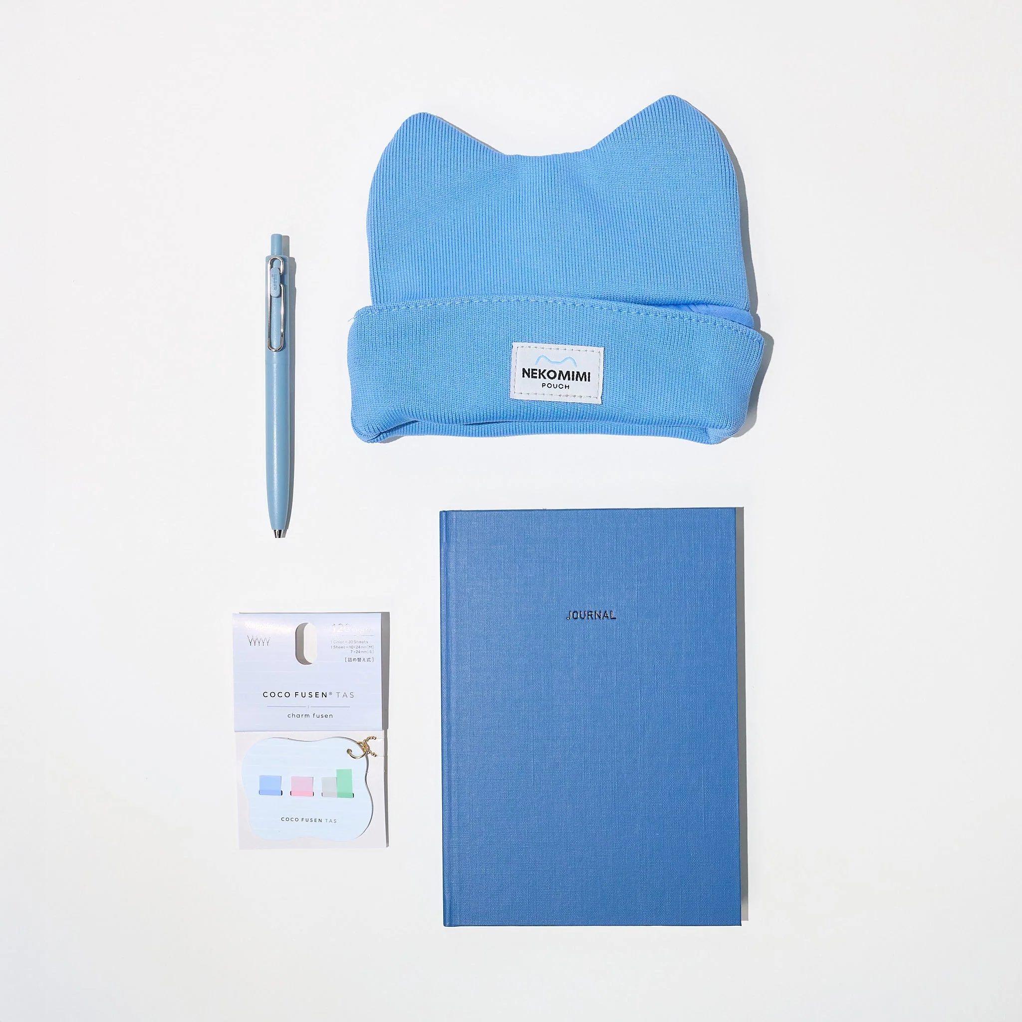 Stylish Notes: Sky Blue Journaling Set