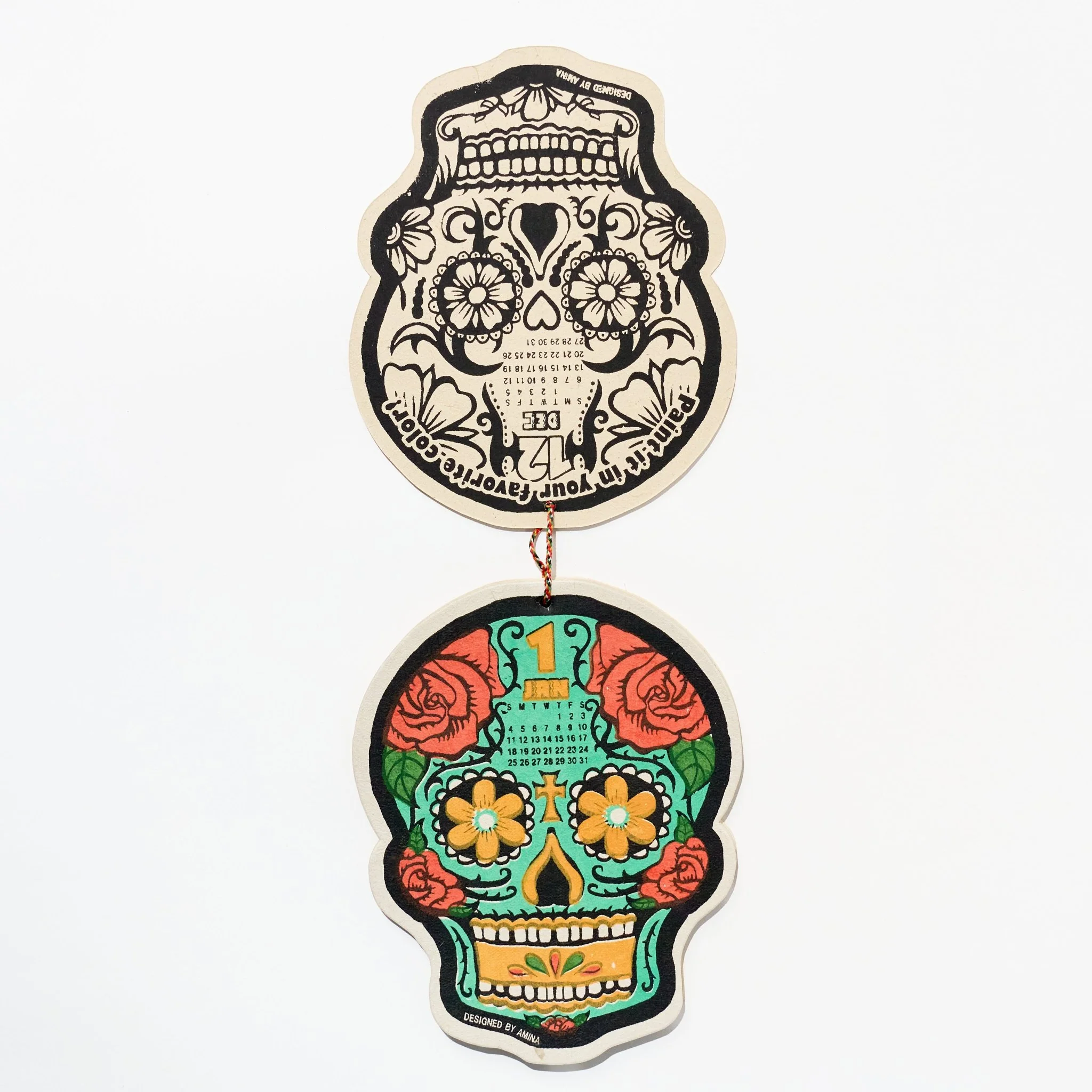 Sugar Skull Calendar 2026 Designed by Amina / Amina Collection Co., Ltd - Image 2