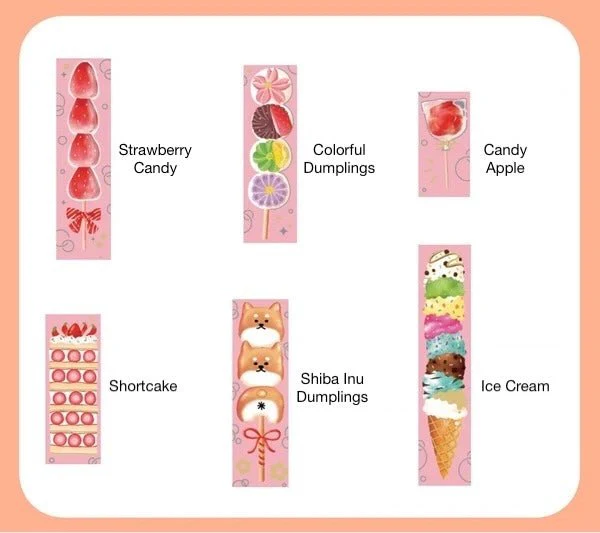 Sweet Love Series Vertical Foil Masking Tape / WORLD CRAFT - Image 5